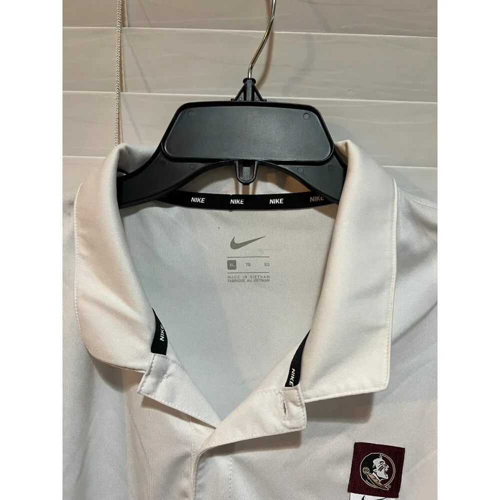 Nike Florida State University Seminoles Polo -‎ Size XL